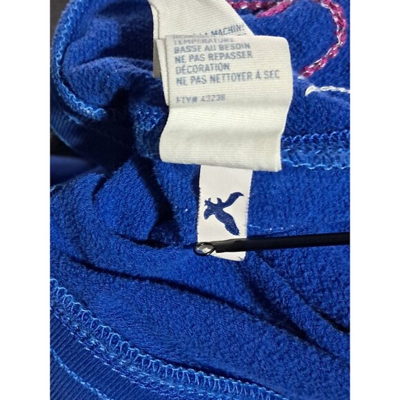 American Eagle AEO Logo Pants Womens Size L Blue Athletic Lounge Sporty Pants - Picture 11 of 11